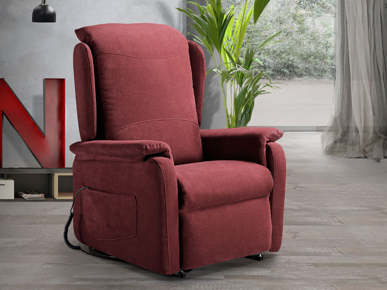poltrona elettrica vitarelax bianca